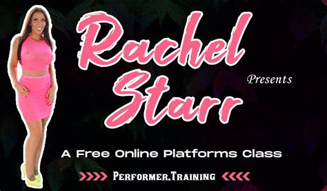Rachel Starr Launches Free Online Platforms Class At Performer Training Emmreport