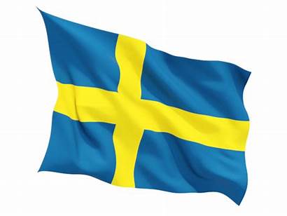 Flag Sweden Fluttering Icon Transparent Flags Country
