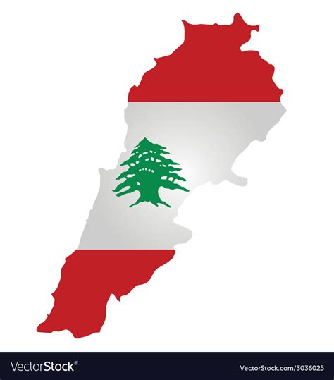 Lebanese Flag Printable