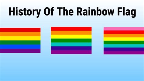 History Of The Rainbow Flag Youtube