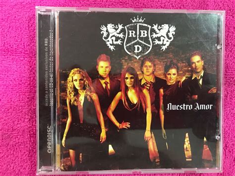 Rbd Rebelde Nuestro Love Cd Virgin Emi 2006 Edition España Anahi 2t