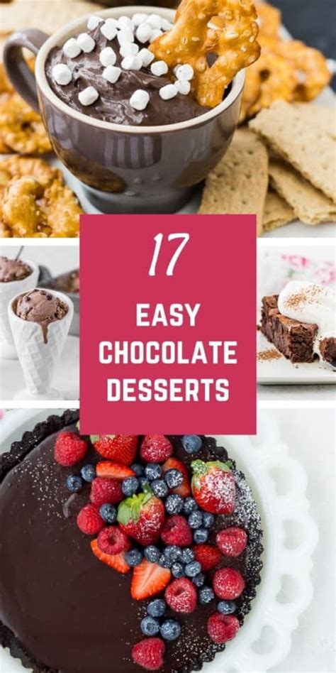 17 Easy Chocolate Desserts Rachel Cooks