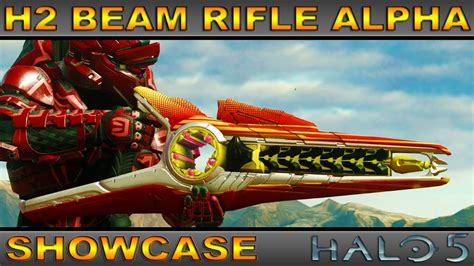 Halo 2 Beam Rifle Alpha Ultra Rare Weapon Showcase Halo 5 Guardians