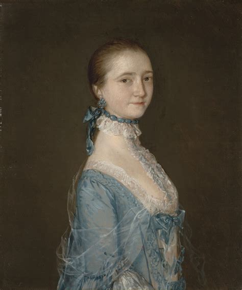 Portrait Of Elizabeth Wife Of Richard Colville 1775 64×77 Cm By