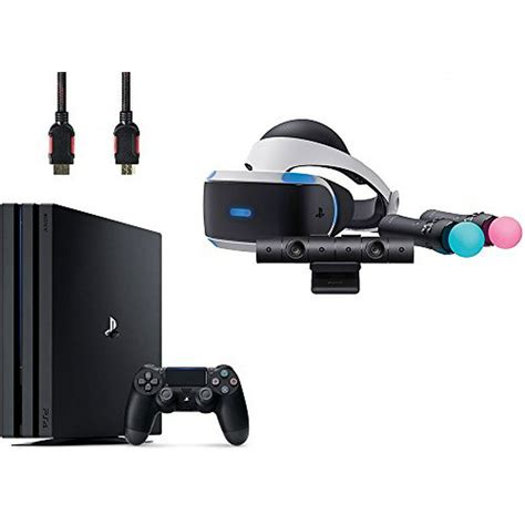 Playstation Vr Start Bundle 4 Items Vr Headset Move Controller Playstation Camera Motion Sensor