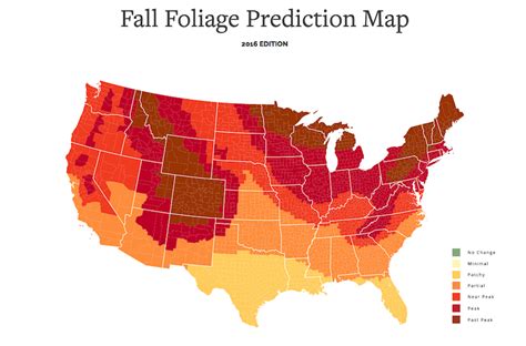 This Interactive Fall Foliage Map Shows You When Leaves