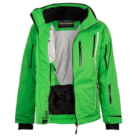 Bergson Mens Riley Ski Jacket Classic Green
