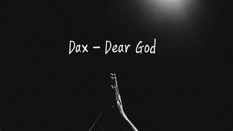 Dax Dear God 한글가사 Youtube