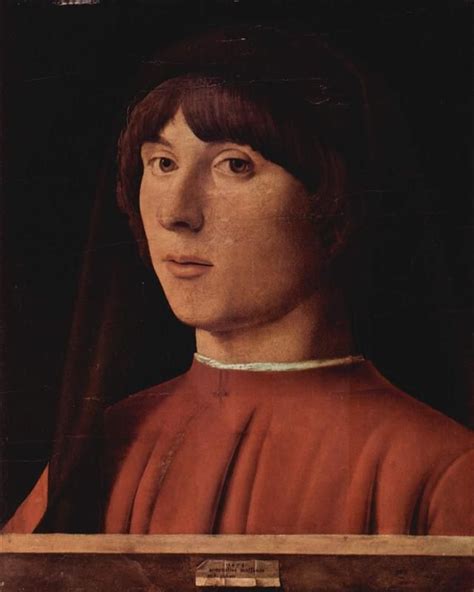Portrait Of A Man Antonello Da Messina 1474 National Gallery Of Art