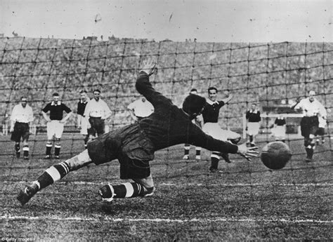 5th April 1936 Tommy Walker Scores From The Penalty Spot For Scotland