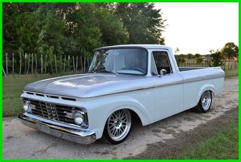1963 Ford F 100 Unibody Pickup Truck Custom Pro Touring Build For Sale