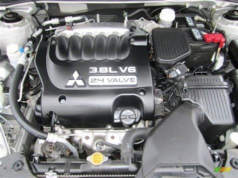 2009 Mitsubishi Galant Sport V6 38 Liter Sohc 24 Valve Mivec V6 Engine