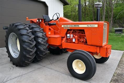 Excellent Example Of An Allis Chalmers Two Twenty Tractor With Duals