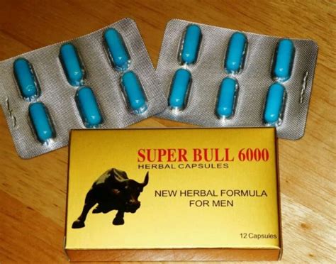 super bull 6000 herbal blue sex capsules 12pills from china manufacturer manufactory factory