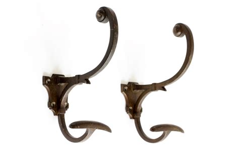 Whatever you're shopping for, we've got it. 2 Large Antique French Bronze Coat Hooks Art Nouveau Hook