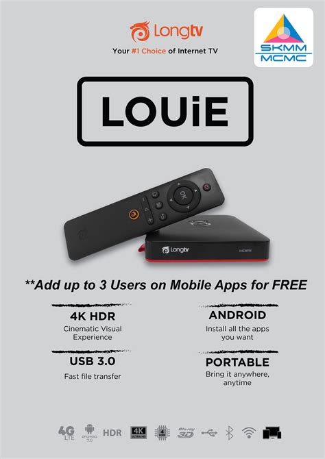 Enjoy the show with our list!7 min. LongTV (1GB/8GB) 4K HDR Smart Android TV Box Malaysia MCMC ...