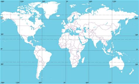Geografija Slijepa Karta Diagram World Map Outline World 48 Off
