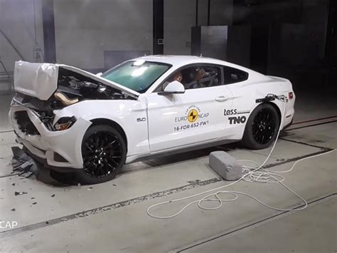 Ford Mustang Crash Safety Test Scores Two Stars Out Of Five Daily