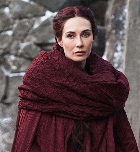 Melisandre Costume The Red Woman From Asshai
