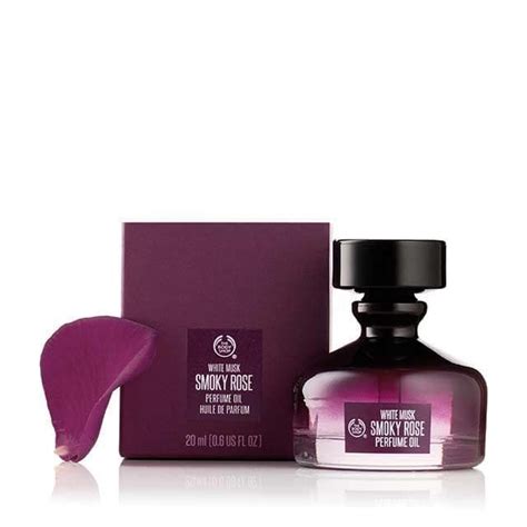 The Body Shop Malaysia White Musk Smoky Rose Perfume Oil 20ml Shopee