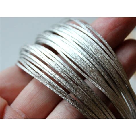 NEW Silver texture wire - new design - 20 gauge.