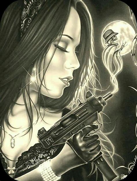 Chicano Drawings Chicano Tattoos Art Drawings Gangster Style