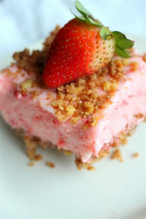 The Best Frozen Strawberry Dessert
