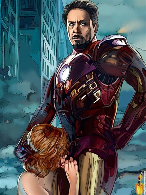 Black Widow Blows Iron Man Black Widow Nude Porn Pics