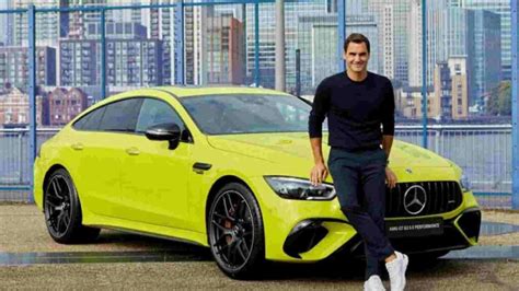 Roger Federer Signed Special Edition Mercedes Benz Car Auctioned For A