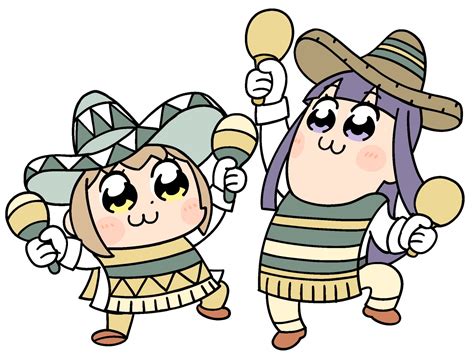 Popuko And Pipimi Poptepipic Drawn By Bkub Danbooru