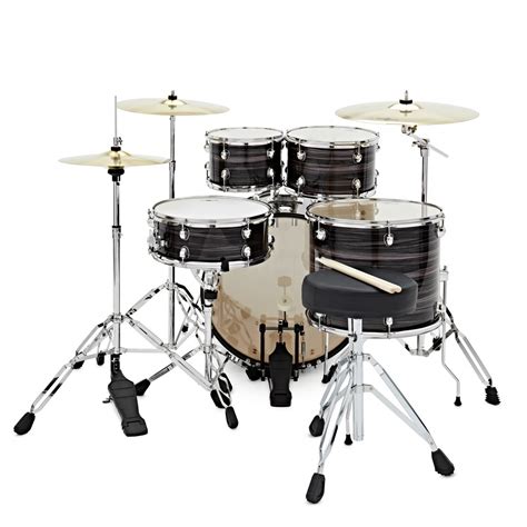 Bdk 22 Expanded Rock Drum Kit By Gear4music Black Oyster At Gear4music