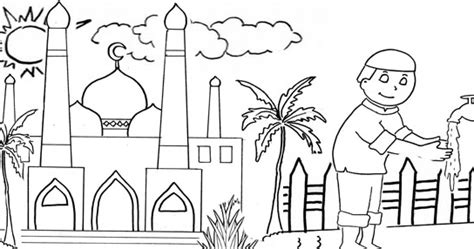 Gambar Masjid Kartun Hitam Putih Gambar Hitam Putih Untuk Sd Kelas 1
