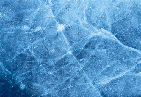 Abstract Blue Ice Texture High Quality Stock Photos ~ Creative Market