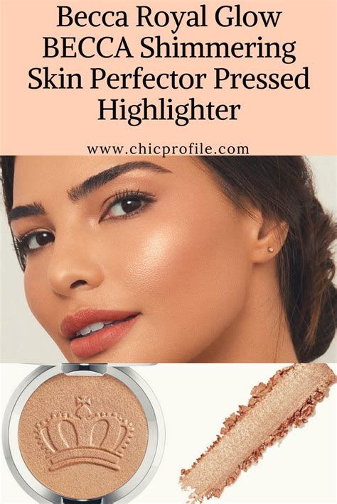Becca Shimmering Skin Perfector Pressed Highlighter Royal Glow Swatches Beauty Trends And