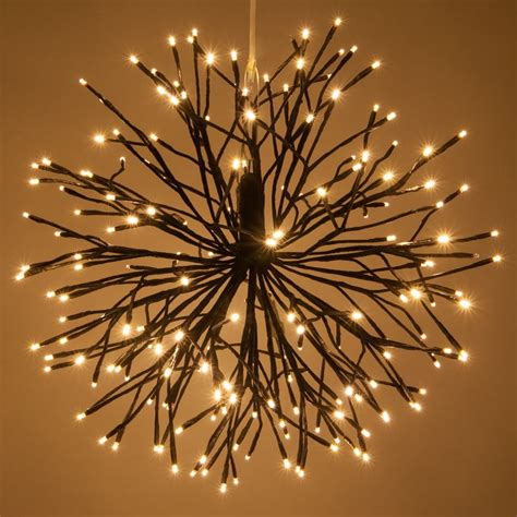 Wintergreen Lighting Starburst Lighted Branches 24 Brown With 200