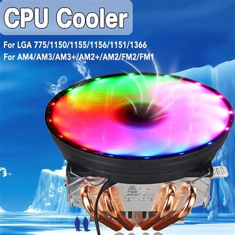 Pin Pwm Cpu Cooler Heatpipes Led Rgb Mm Fan Radiator Free Download Nude Photo Gallery