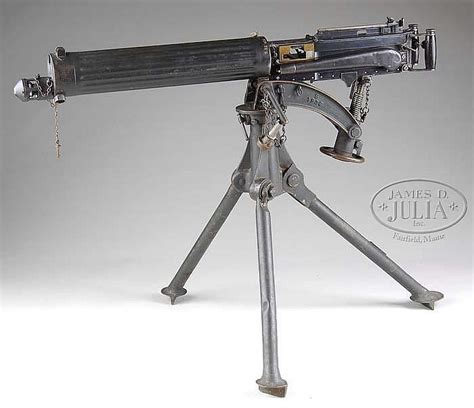 Sold Price Vickers Fluted Jacket Mark I Water Cooled Machine Gun