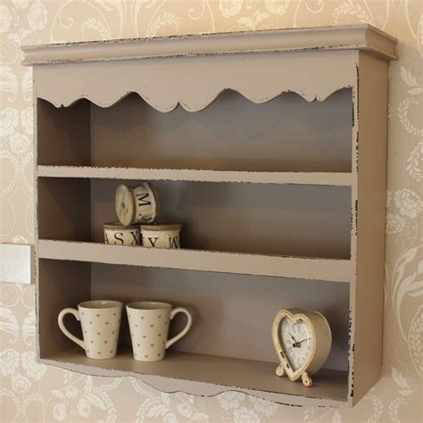 Shabby Chic Furniture French Style Home Accessories Wall Shelf Unit