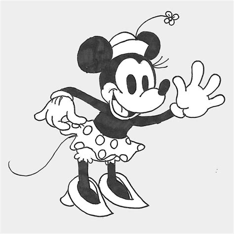 How To Draw Minnie Mouse And Mickey Mouse Together