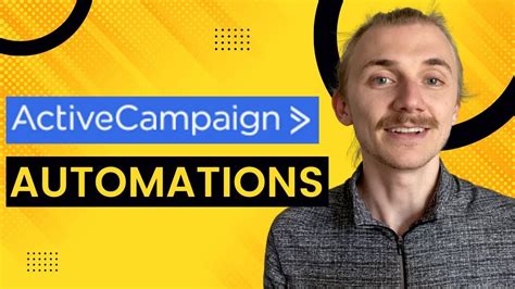 Activecampaign Automation Tutorial For Beginners 2022 Step By Step
