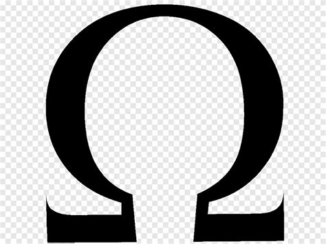 Omega Logo Alpha And Omega Symbol Symbols Text Monochrome Png Pngegg