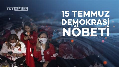 81 ilden gelen sporcular TBMM de demokrasi nöbeti tutuyor YouTube