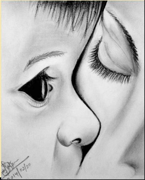 Simple Mother And Daughter Easy Drawing Drawing Art Ideas