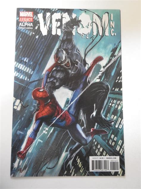 Amazing Spider Man Venom Inc Alpha Adi Granov Variant 2018 Comic