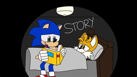 Sonic And Tails Reading For Fun Sleeping And Rest Youtube