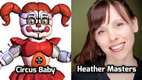 Characters And Voice Actors Five Nights At Freddys Sister Location