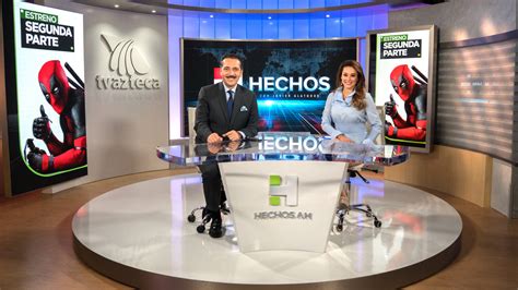 Azteca, formerly tv azteca, is a mexican multimedia conglomerate owned by grupo salinas. TV Azteca Broadcast Set Design Gallery
