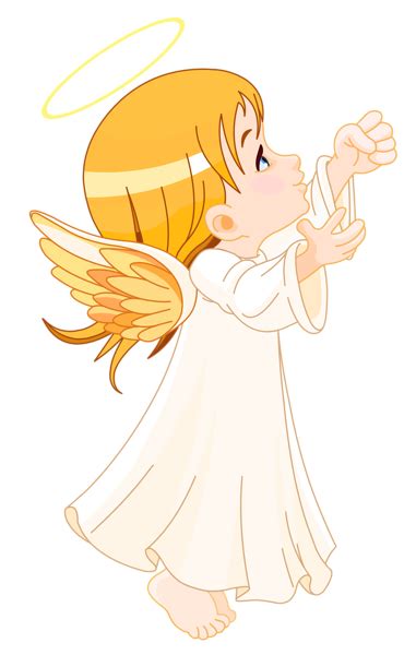 Cute Little Angel Large Size Png Clipart