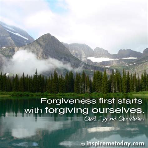 Forgiveness First Starts With Forgiving Ourselves Inspire Me Today