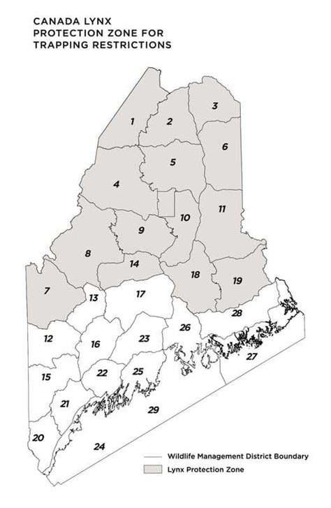 Maine Any Deer Permit Zone Map